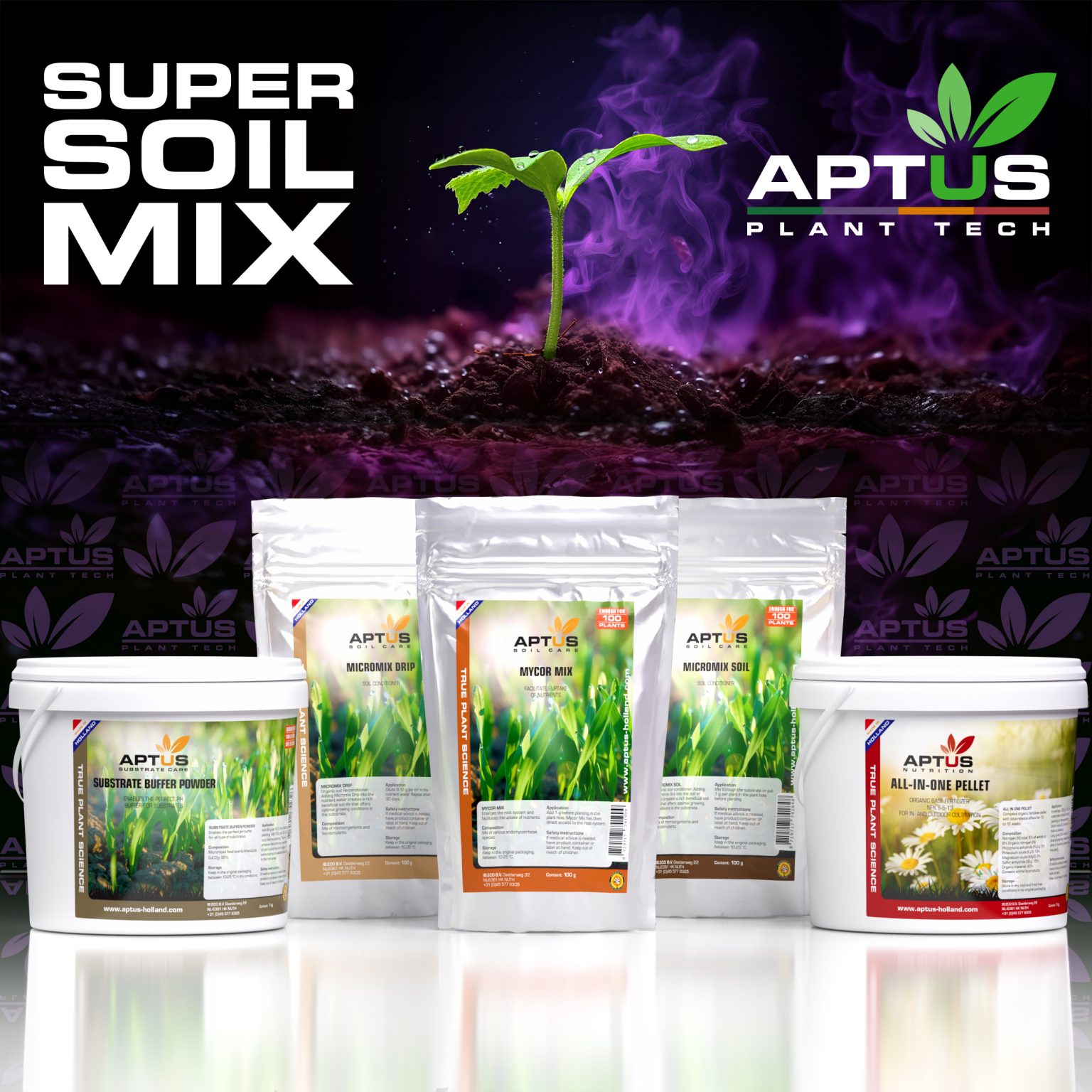 Supersoil F1 MYCOTERRA (750gr e 3kg) | Mycoterra